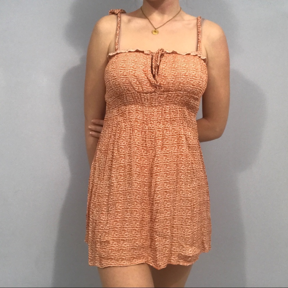 Patterned Mini Dress